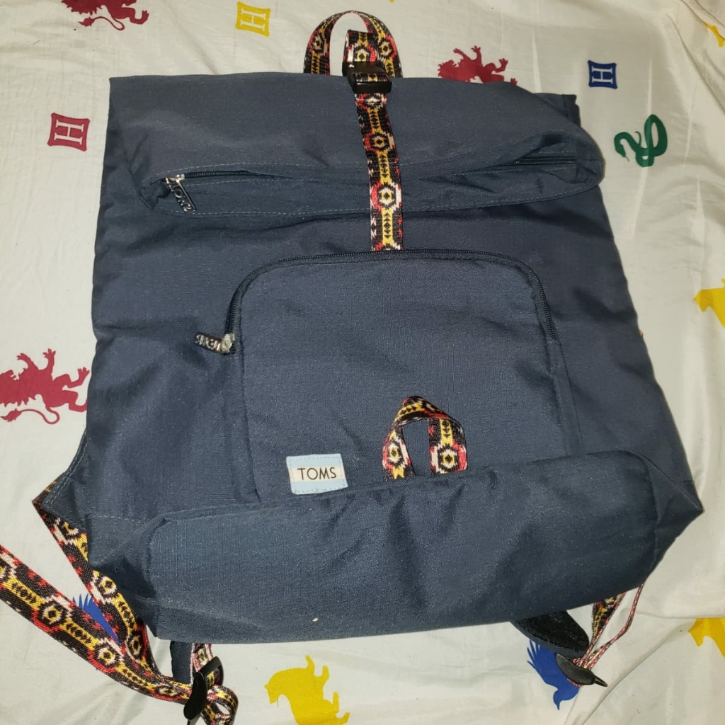 Toms Navy Backpack